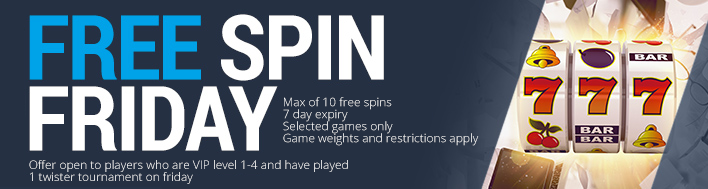 FREE SPIN FRIDAY